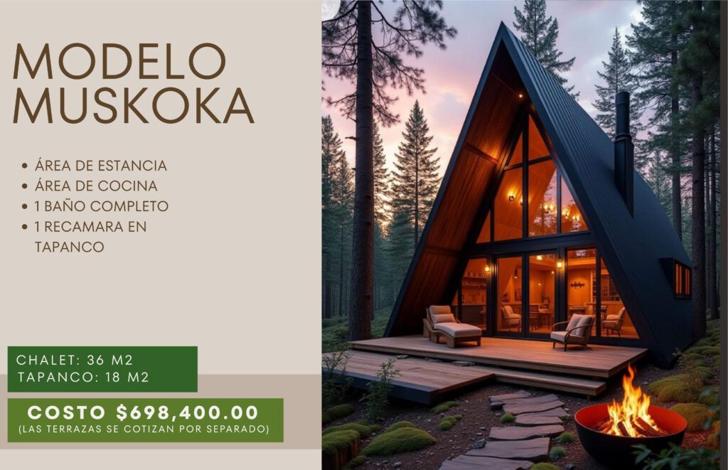 f.t. chalet muskoka 54 m2