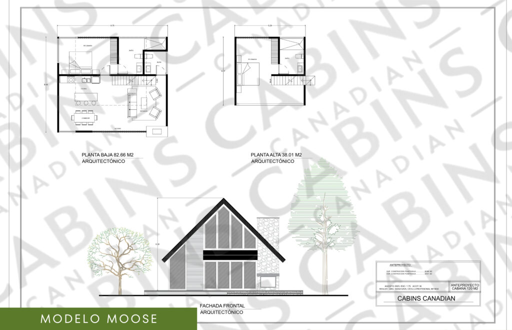 plano casa m. moose 120.00 m2